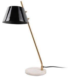 Present time Černá kovová stolní lampa Savyne