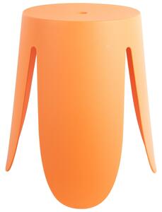 Present time Oranžová plastová stolička Ravis 45 cm
