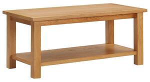 Konferenční stolek 90 x 45 x 40 cm masivní dubové dřevo