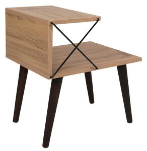 ASIR Noční stolek CROSS borovice