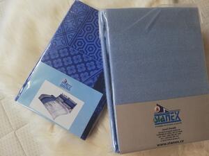 Stanex (Staněk) Ložní povlečení bavlna Stanex modrý vzor rozměry: 140x200cm + 70x90cm