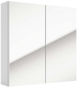 Defra Salsa skříňka 60x15x60 cm se zrcadlem bílá 242-E-06012