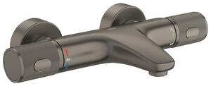 Grohe Precision Feel vanová baterie na stěnu s termostatem Brushed Hard Graphite 34788AL0