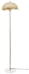 Present time Zlatá kovová stojací lampa Sway 154 cm