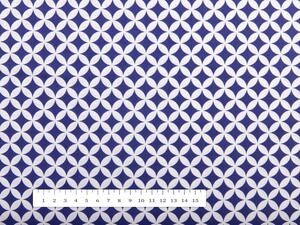 Biante Bavlněný povlak na polštář Sandra SA-241 Tmavě modré Maroko 30 x 50 cm