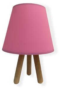 ASIR Stolní lampa 20 růžová přírodní
