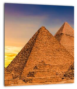 Obraz - Egyptské pyramidy (30x30 cm)
