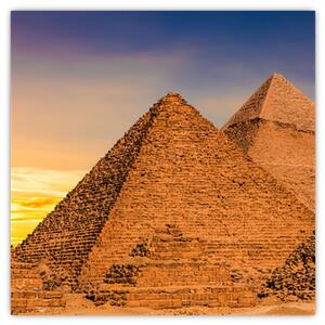 Obraz - Egyptské pyramidy (30x30 cm)