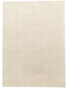 Fargotex Světle béžový vlněný koberec Camino 160 x 230 cm