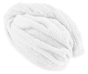 XPOSE® Froté turban na vlasy VERONA - bílý 30x75 cm