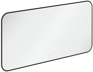 Villeroy & Boch zrcadlo 120x60 cm obdélníkový s osvětlením černá A4901200