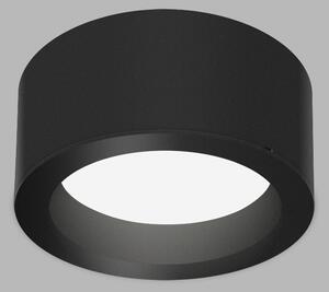 LED2 Přisazené stropní LED osvětlení KAPA, 12W, 3000K/3500K/4000K, kulaté, černé 1235453