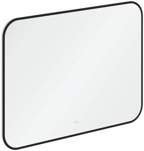 Villeroy & Boch zrcadlo 80x60 cm obdélníkový s osvětlením černá A4908000
