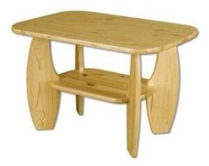 Drewmax ST114 - Konferenční stolek z masivní borovice 92x68x60cm - Borovice