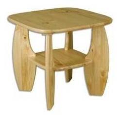 Drewmax ST115 - Konferenční stolek z masivní borovice 65x65x60cm - Borovice