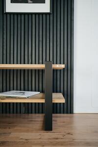 Wuders TV stolek Artax Odstín kovu: Černý matný práškový lak - 9005 FS, Rozšíření: 2 sestava