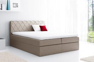 Kontinentální postel Narcyz, Rozměr postele: 200 x 200 cm, Barva:: Velluto 3 Mirjan24 5902928430288