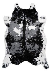 UMĚLÁ KOŽEŠINA, 160/230 cm, černá, bílá XXXL - Online Only koberce & rohožky, Online Only