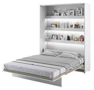 Sklápěcí postel BC-12 160x200 Bed-Concept, Barva: bílá, LED světlo s USB: bez LED světla s USB, Vnitřní osvětlení pod policemi: s osvětlením políc, LED venkovní osvětlení: bez osvětlení Mirjan24 5902928166378