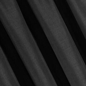 Eurofirany Černý závěs AMELIA 140x270 cm