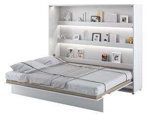 Sklápěcí postel BC-14 160x200 Bed-Concept, Barva: bílá, LED světlo s USB: bez LED světla s USB, Vnitřní osvětlení pod policemi: bez osvětlení políc Mirjan24 5902928398090