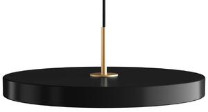 Umage Černé kovové stropní LED světlo Asteria Plus II. 31 cm