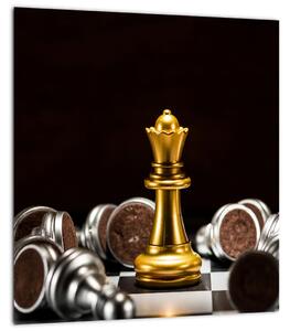 Obraz - Šachové figurky (30x30 cm)