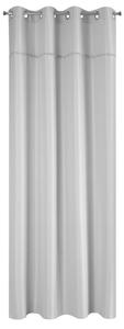 Krásný šedý závěs Defne 135X260 cm