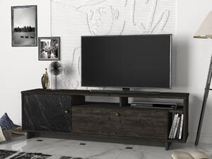 TV stolek/skříňka Art (Černá + Ořech tmavý). 1072125