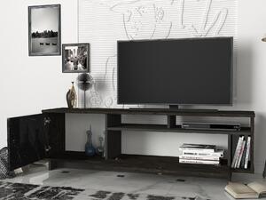 TV stolek/skříňka Art (Černá + Ořech tmavý). 1072125