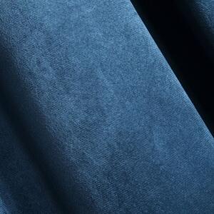 Modrý závěs na pásce MELANIE 140x270 cm