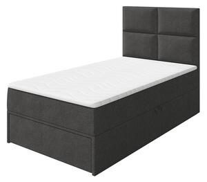 Kontinentálni postel Hudson Lux 1, Strana: pravá, Rozměr postele: 90x200, Potah:: ekokůže Soft 011 Mirjan24 5902928358469