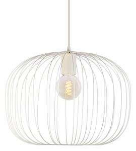Lustr na lanku OVELLA 1xE27/15W/230V pr. 46 cm krémová