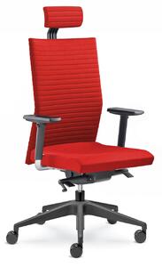 LD seating Element 435-SYS - Kancelářská židle - červená/červená
