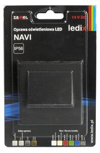 Zamel 11-211-66 svítidlo LED pod omítku LEDIX NAVI 14V DC, černá, RGB, IP56