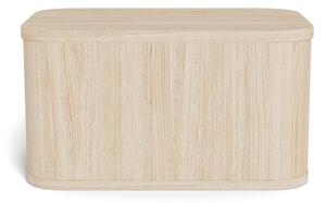 Noční stolek MADERA 46x30 cm bílý dub