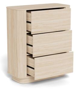 Komoda MADERA 90x107 cm bílý dub