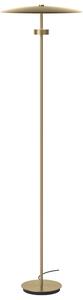 Bolia Mosazná kovová stojací LED lampa Reflection 140,5 cm