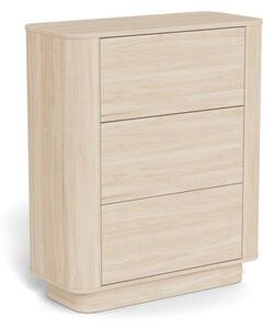 Komoda MADERA 90x107 cm bílý dub