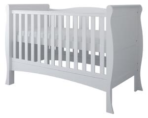 Babywoods Dětská postýlka Mason 140 x 70 cm Barevné provedení: Bílá, Úložný prostor k postýlce: Bez úložného prostoru