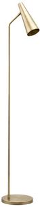 House Doctor Zlatá kovová stojací lampa Precise 124 cm