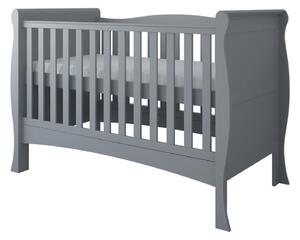 Babywoods Dětská postýlka Mason 140 x 70 cm Barevné provedení: Šedá, Úložný prostor k postýlce: Bez úložného prostoru