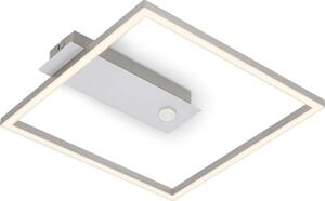 Briloner - LED Strop svítidlo se sen FRAME LED/14W/230V 3000K 30x32 cm mat chrom