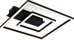 Briloner - LED Stropní svítidlo FRAME LED/22W/230V 3000K 30x32 cm černá