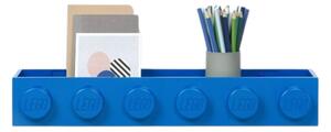 Modrá nástěnná police LEGO® Storage 47,8 x 11,5 cm