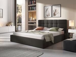 Čalouněná postel s roštem Minti, Rozměr postele: 180x200, Potah: Bergamo 97 Mirjan24 5902928404067