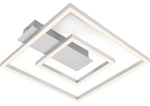 Briloner - LED Stropní svítidlo FRAME LED/22W/230V 3000K 30x32 cm matný chrom
