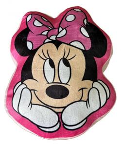 3D mikroplyšový dětský polštářek Minnie Setino