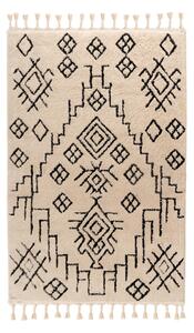 KOBEREC S VYSOKÝM VLASEM, 120/170 cm, bílá XXXL - Online Only koberce & rohožky, Online Only