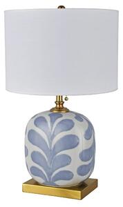 Keramická stolní lampa Lora - světle modrá